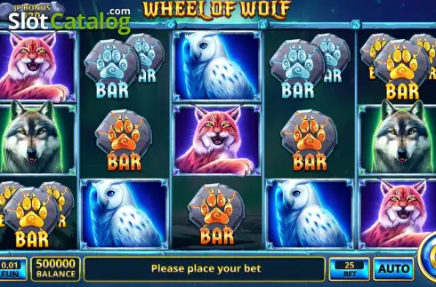 Скрин2. Wheel Of Wolf слот
