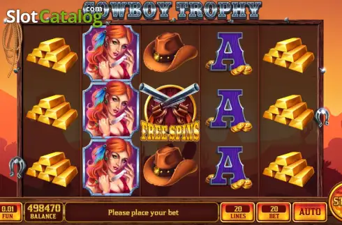 Скрин2. Cowboy Trophy слот