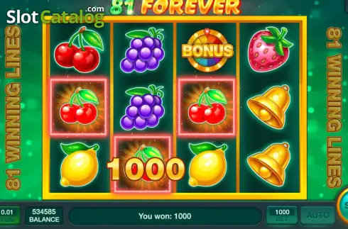 Скрин3. 81 Forever слот