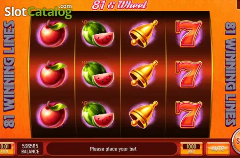 Скрин2. 81 & Wheel слот