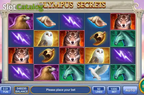 Скрин2. Olympus secrets слот