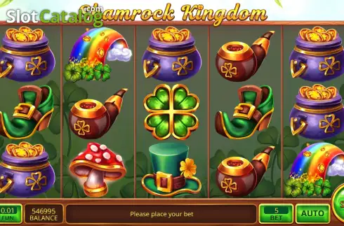 Скрин3. Shamrock Kingdom слот