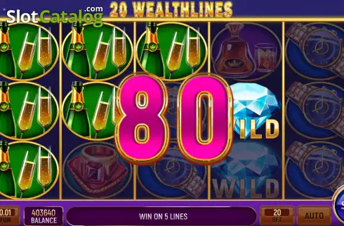 Скрин3. 20 Wealthlines слот