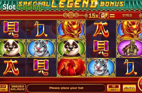 Скрин2. Special Legend Bonus слот