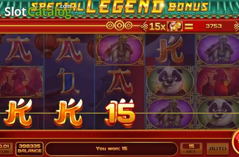 Скрин3. Special Legend Bonus слот