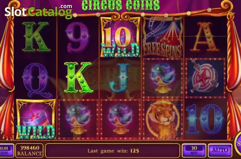 Скрин3. Circus Coins слот