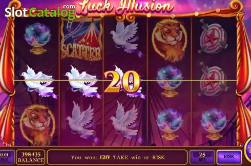 Скрин3. Luck Illusion слот