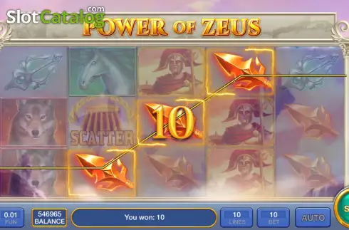 Скрин3. Power of Zeus (ABXplay) слот