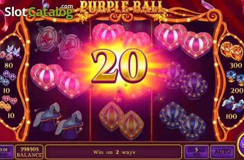 Скрин3. Purple Ball слот