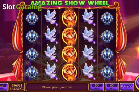 Скрин2. Amazing Show Wheel слот