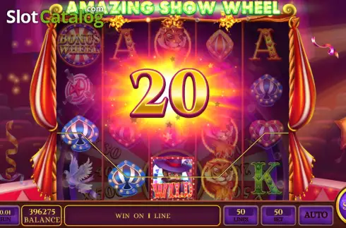 Скрин3. Amazing Show Wheel слот