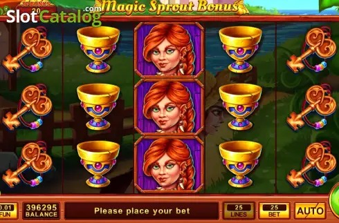 Скрин2. Magic Sprout Bonus слот