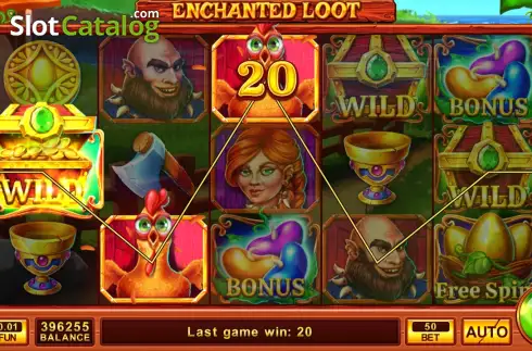 Скрин3. Enchanted Loot слот