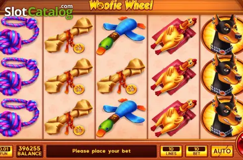 Скрин2. Woofie Wheel слот