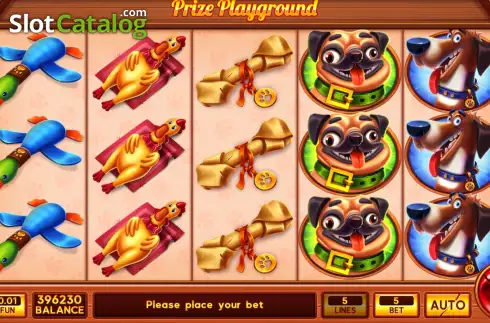 Скрин2. Prize Playground слот