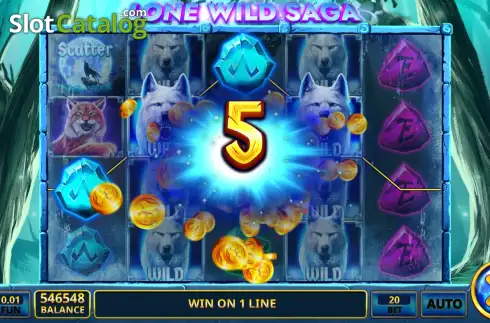 Скрин2. Lone Wild Saga слот
