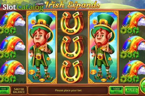 Скрин2. Irish Expands слот