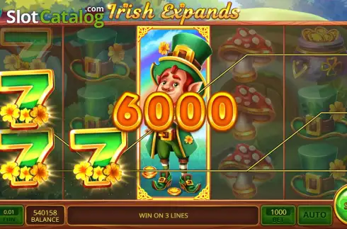 Скрин3. Irish Expands слот