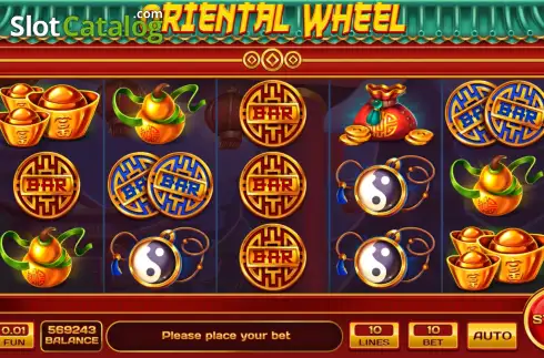 Скрин2. Oriental Wheel слот
