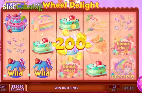 Скрин3. Wheel Delight слот