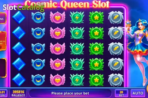Скрин2. Cosmic Queen slot слот