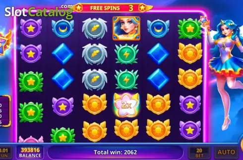 Скрин3. Cosmic Queen slot слот