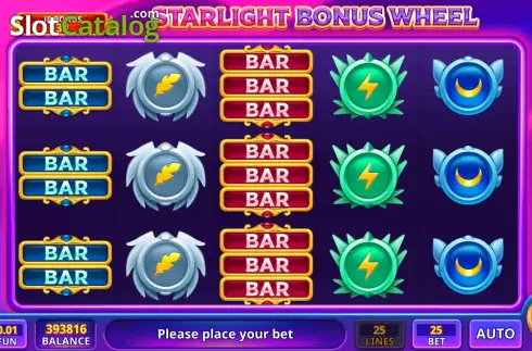 Скрин2. Starlight Bonus Wheel слот