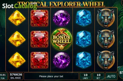 Скрин2. Tropical Explorer Wheel слот