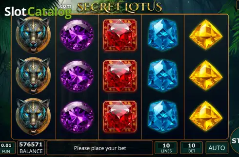 Скрин2. Secret Lotus слот