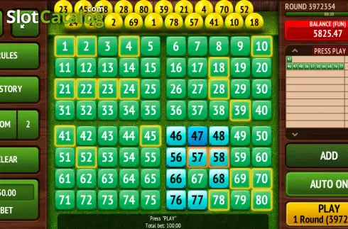 Скрин3. Keno Draw 2 слот