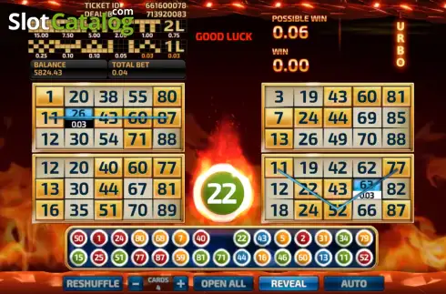 Скрин3. Fury Bingo слот