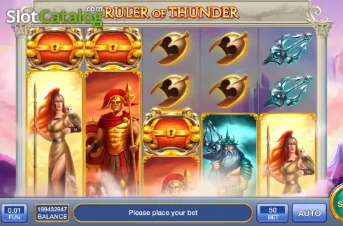 Скрин2. Ruler of Thunder слот