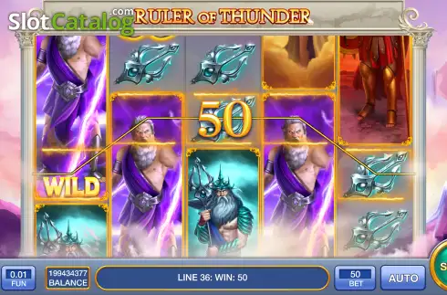 Скрин3. Ruler of Thunder слот