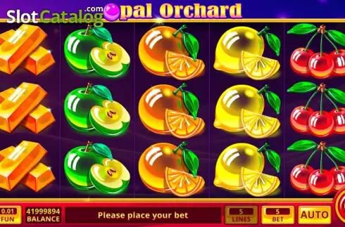 Скрин2. Opal Orchard слот