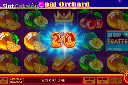 Скрин3. Opal Orchard слот