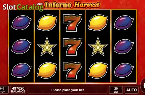 Скрин2. Inferno Harvest слот