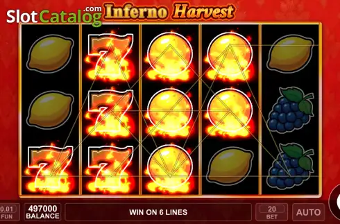 Скрин3. Inferno Harvest слот