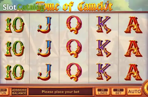 Скрин2. Tome of Camelot слот