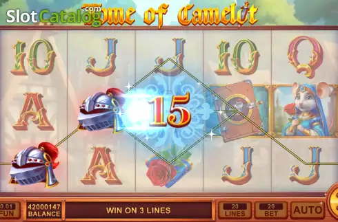 Скрин3. Tome of Camelot слот