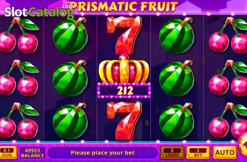 Скрин2. Prismatic Fruit слот