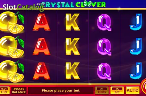 Скрин2. Crystal Clover слот