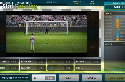 Скрин3. Foot24Ball слот
