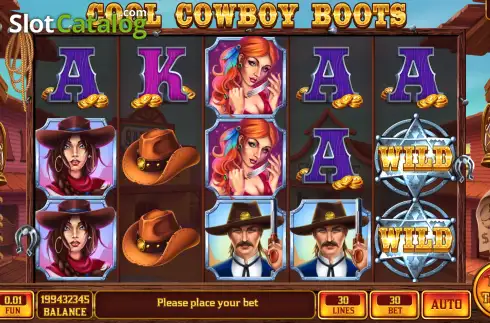 Скрин2. Cool Cowboy Boots - Open Tabs слот