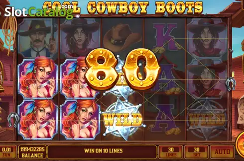 Скрин3. Cool Cowboy Boots - Open Tabs слот