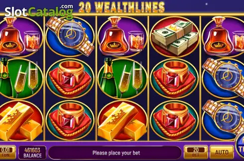 Скрин2. 20 Wealthlines - Open Tabs слот