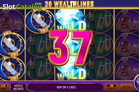 Скрин3. 20 Wealthlines - Open Tabs слот