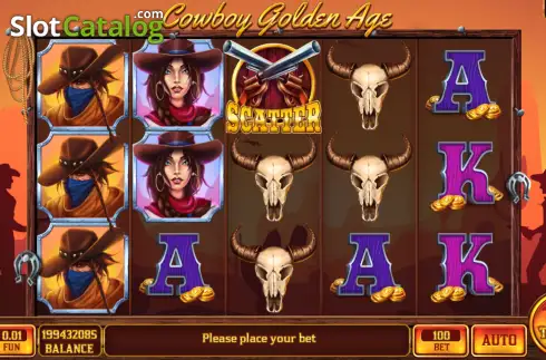Скрин2. Cowboy Golden Age - Open Tabs слот