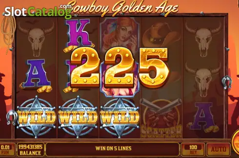 Скрин3. Cowboy Golden Age - Open Tabs слот