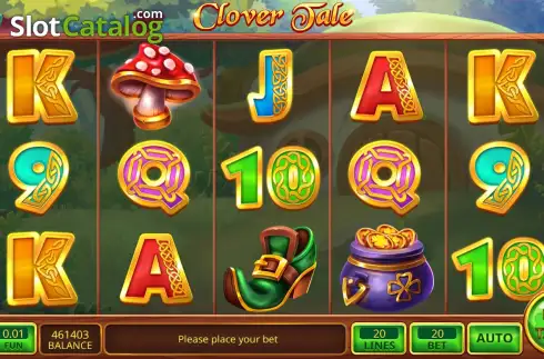 Скрин2. Clover Tale - Open Tabs слот