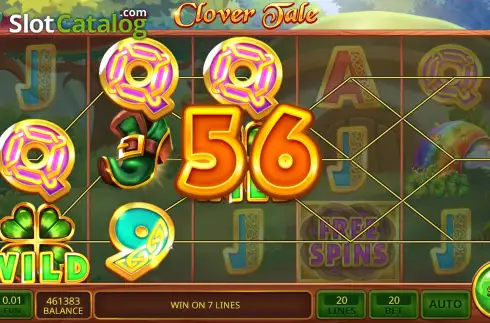 Скрин3. Clover Tale - Open Tabs слот
